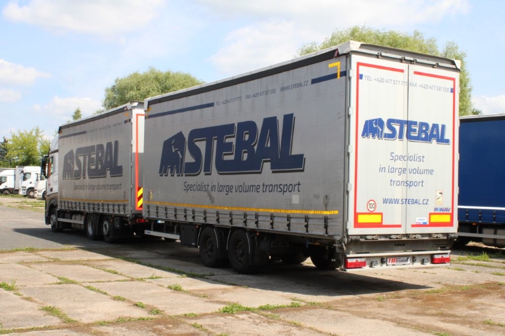 Mercedes-Benz Actros 2542 NAVIGACE + PANAV TVK 18 M (8,20m x 2,4