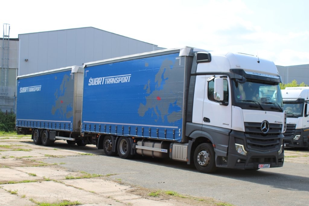 Mercedes-Benz Actros 2542 NAVIGACE + PANAV TVK 18 M (8,20m x 2,4