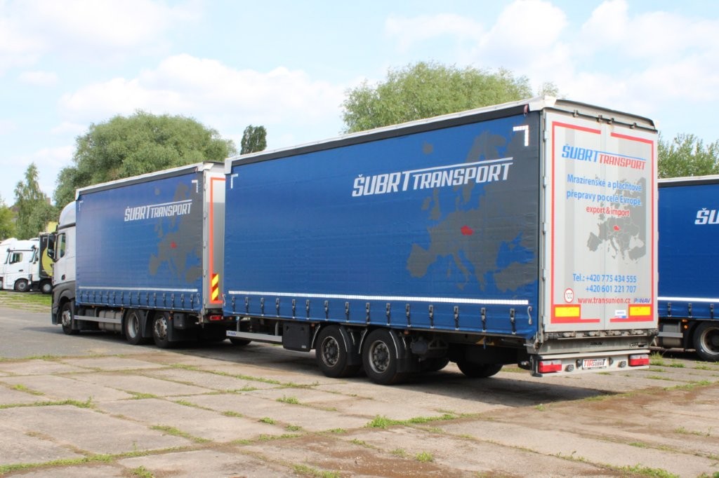 Mercedes-Benz Actros 2542 NAVIGACE + PANAV TVK 18 M (8,20m x 2,4