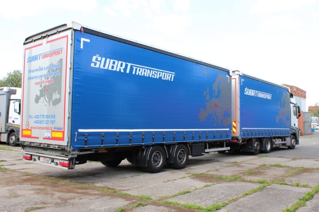 Mercedes-Benz Actros 2542 NAVIGACE + PANAV TVK 18 M (8,20m x 2,4